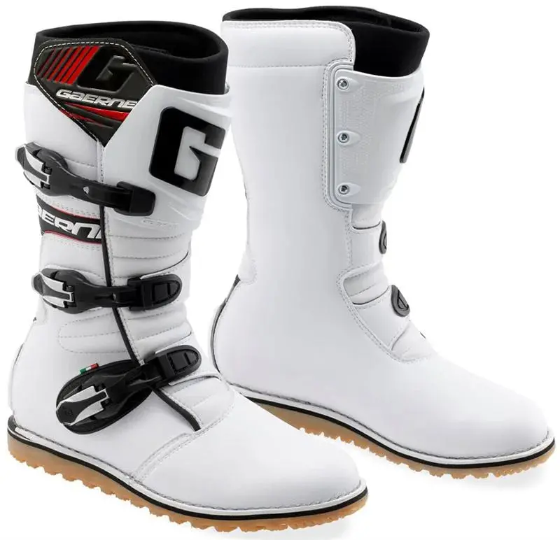 Gaerne Classic White Trials Balance Boots 1