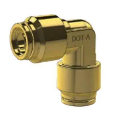 Dot Push Fitting- Union Elbow - Metric Tube Bp Mdq65dot 1