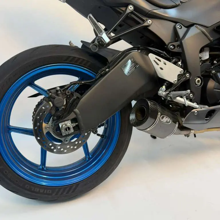 M4 Zx6r 2009-2025  2026 Carbon Fiber Street Slayer Slip On Ka6914 1