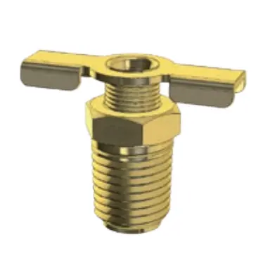 Brass Fitting - Wing Nut Drain Cocks - Imperial 1