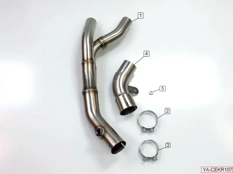 M4 Exhaust Catalytic Converter Eliminator 2007-2008 R1 Ya-Cekr107 1