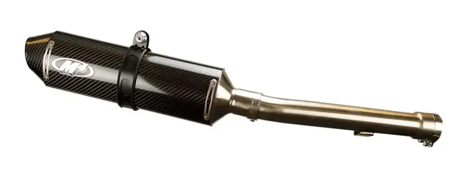 M4 Exhaust Carbon Fiber Slip On 2001-2005 Fz1 Ya9014 1