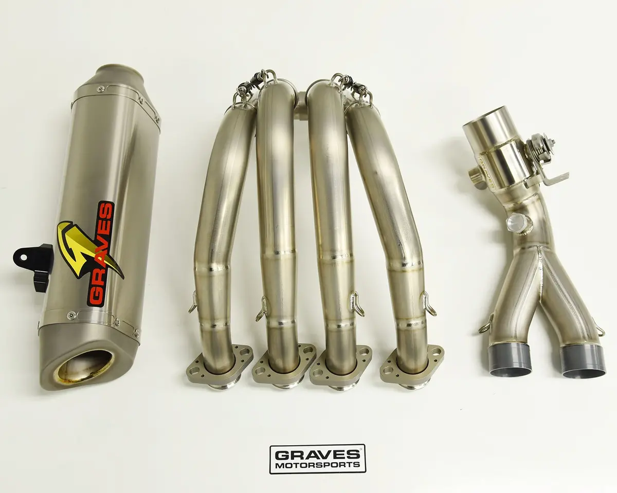 Yamaha R6 Full Titanium Works 8 Evr Type-R Full Exhaust 1