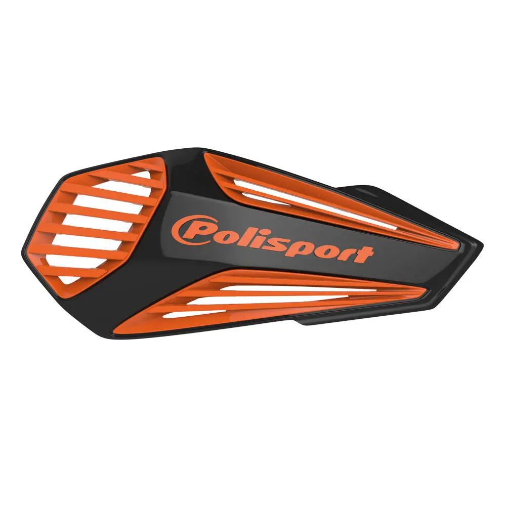 Polisport Mx Air Handguards Black Orange 1