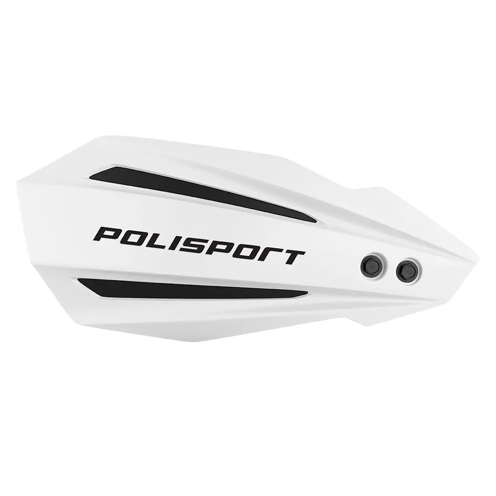 Polisport White Bullit Handguards - Husqvarna 1