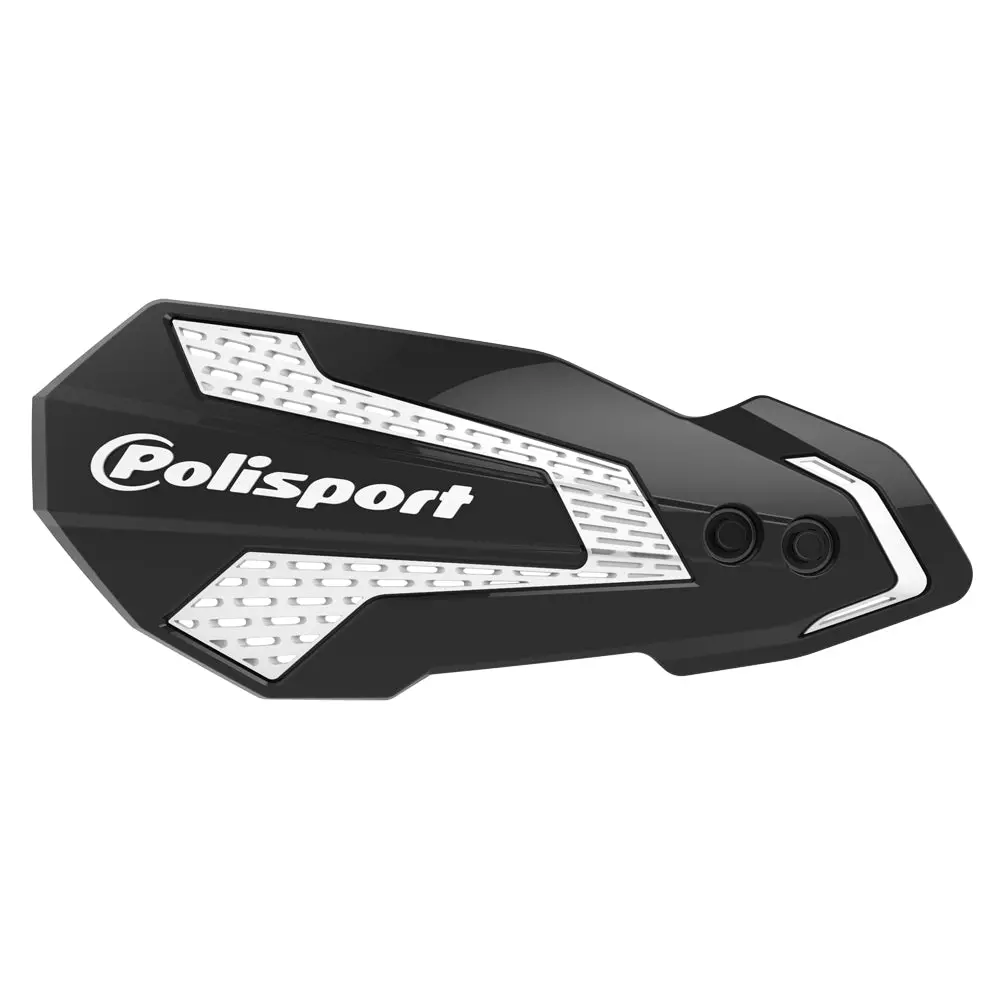 Polisport Black White Mx Flow Handguards - Gasgas 1