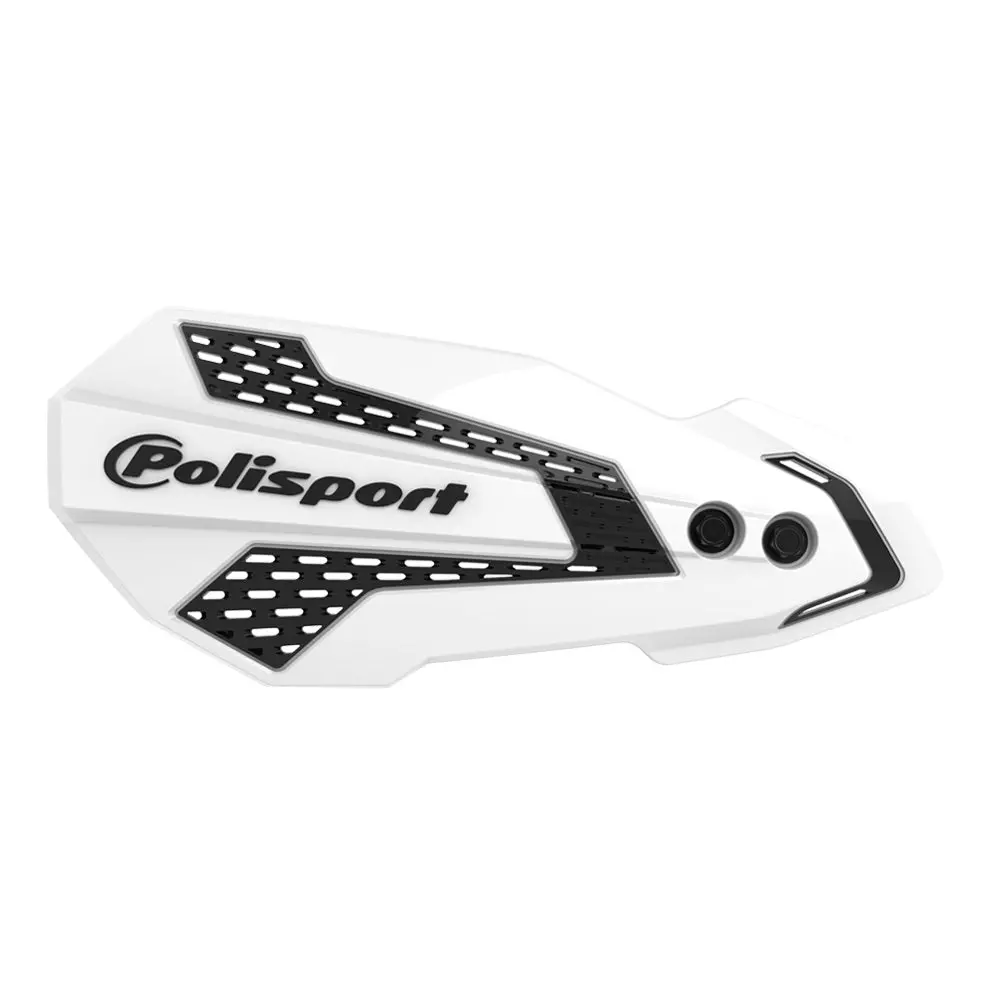 Polisport White Black Mx Flow Handguards - Beta 1