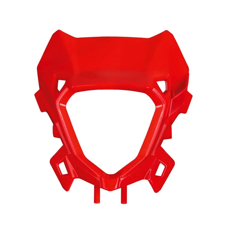 Polisport Beta Headlight Mask - Red 1