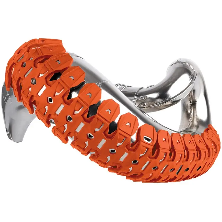 Polisport Armadillo 2 Stroke Pipe Guard Orange 1