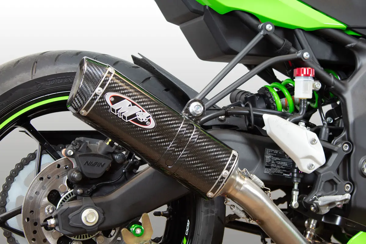 M4  Stainless Steel Full System With Carbon Fiber X96 Canister 2023- 2025 Kawasaki Zx-4Rr Ka4424 1