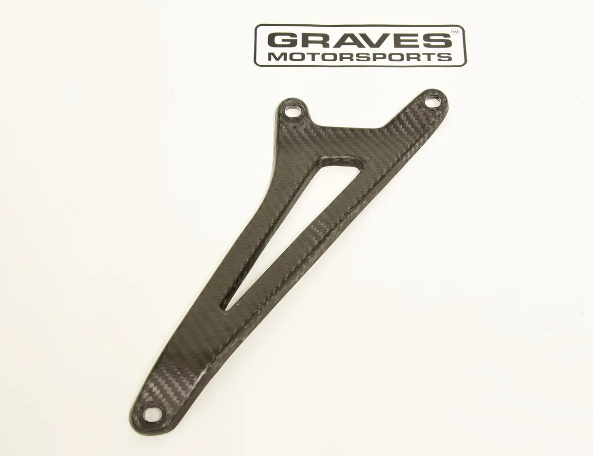 Carbon Fiber Exhaust Hanger Bracket - Zx-10R / Zx-6R 1