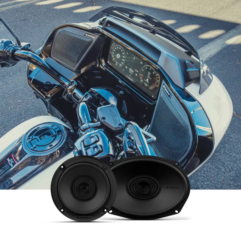 Rockford Fosgate 24+ Harley-Davidson Tms 2.0 6.5In. Motorcycle Speakers 1