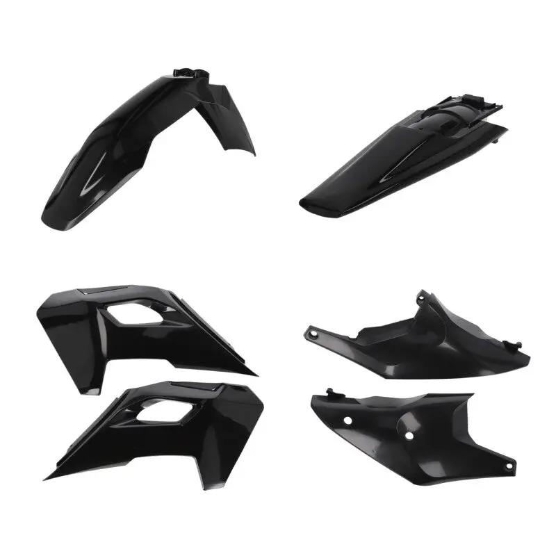 Acerbis 2026 Ktm 250-501 Fe / 125-300 Te Plastic Kit - Black 1