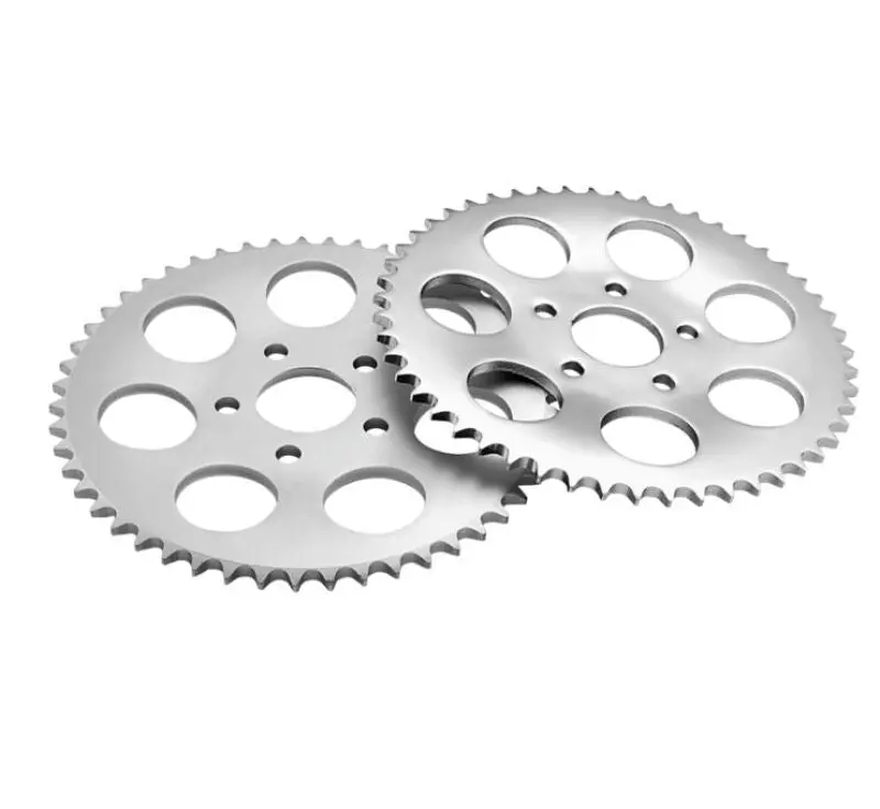 Twin Power 73-85 Fl Fx Chrome Disc Brake Rear Sprocket 51 Teeth Replaces H-D 41470-78 .150 Offset 1