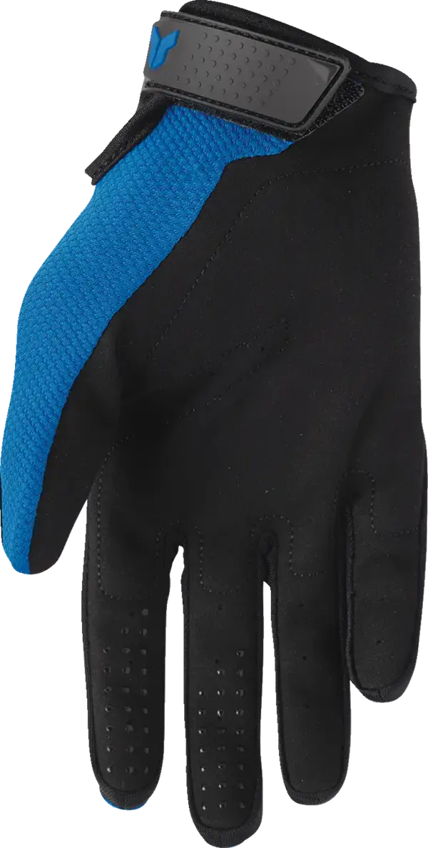 2026 Thor Glove Youth Ridemode Static Blue 2