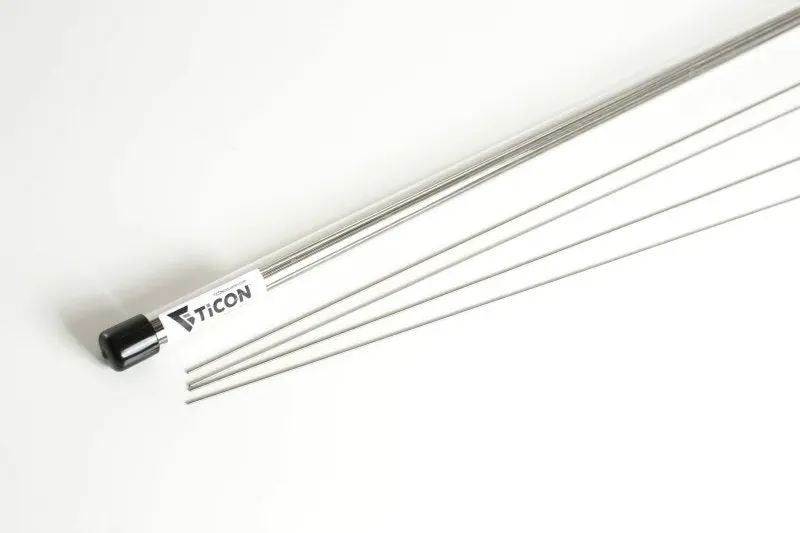Ticon Industries 39In Length 1/4Lb 1.5Mm/.059In Filler Diameter Cp1 Titanium Filler Rod 1