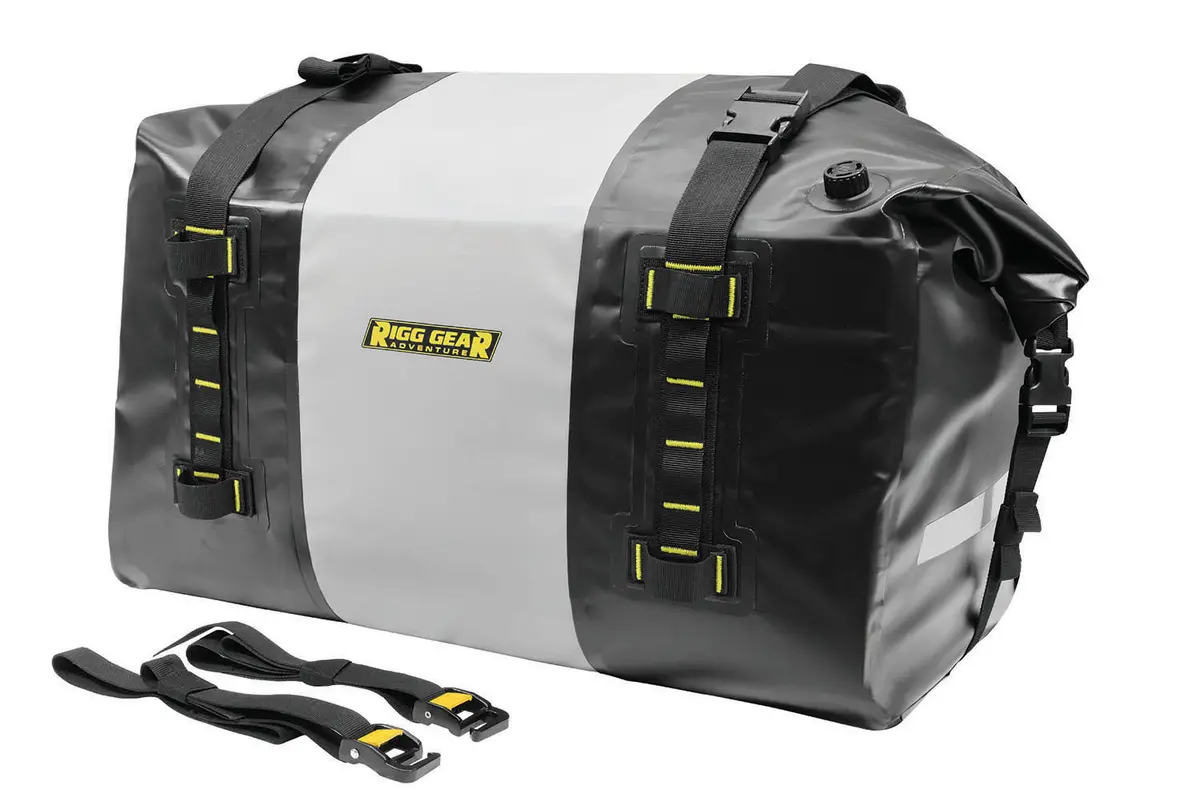 Nelson-Rigg Hurricane Waterproof Dufflebag 60L Black/Grey 270-3106 1