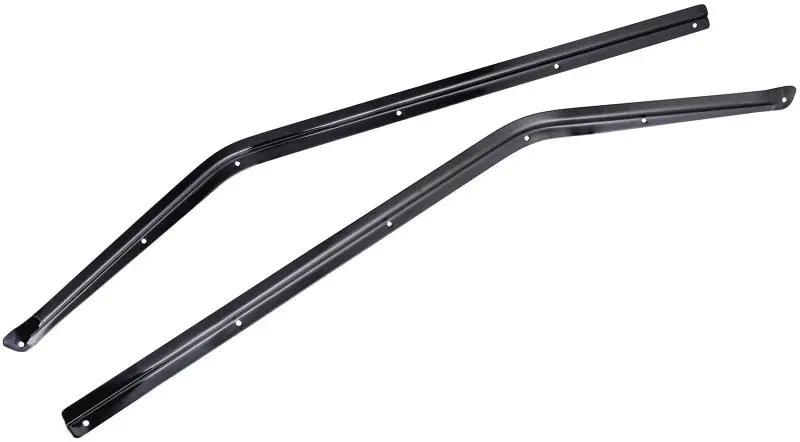 Omix Window Retaining Channels Blk 87-95 Wrangler Yj 1