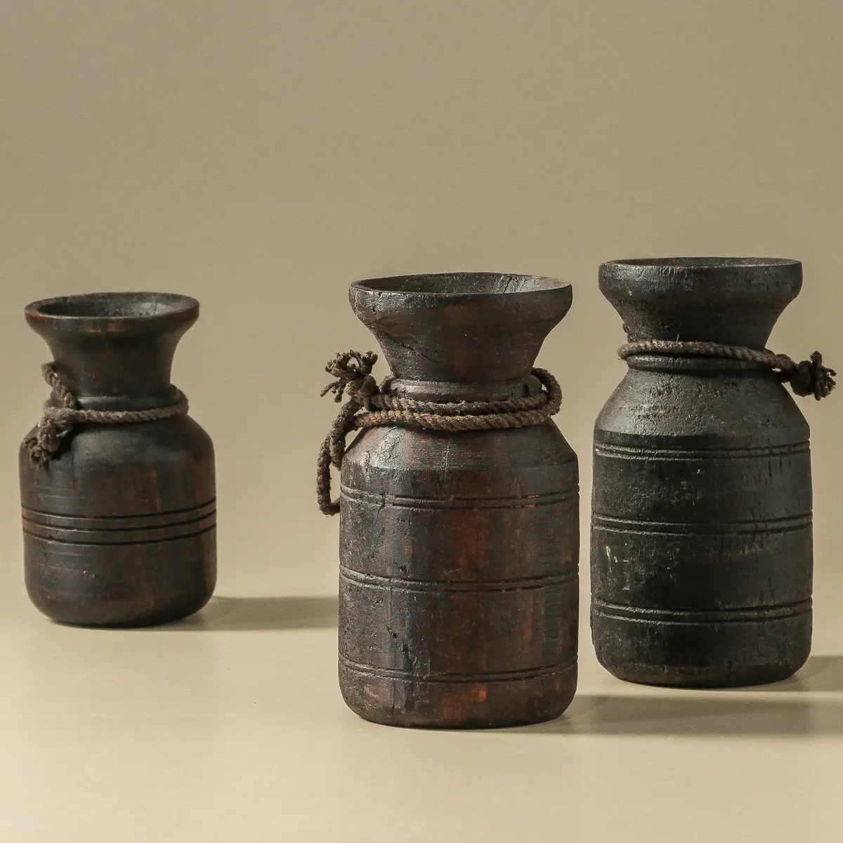 Vintage Indian Decorative Pot - Tall 1