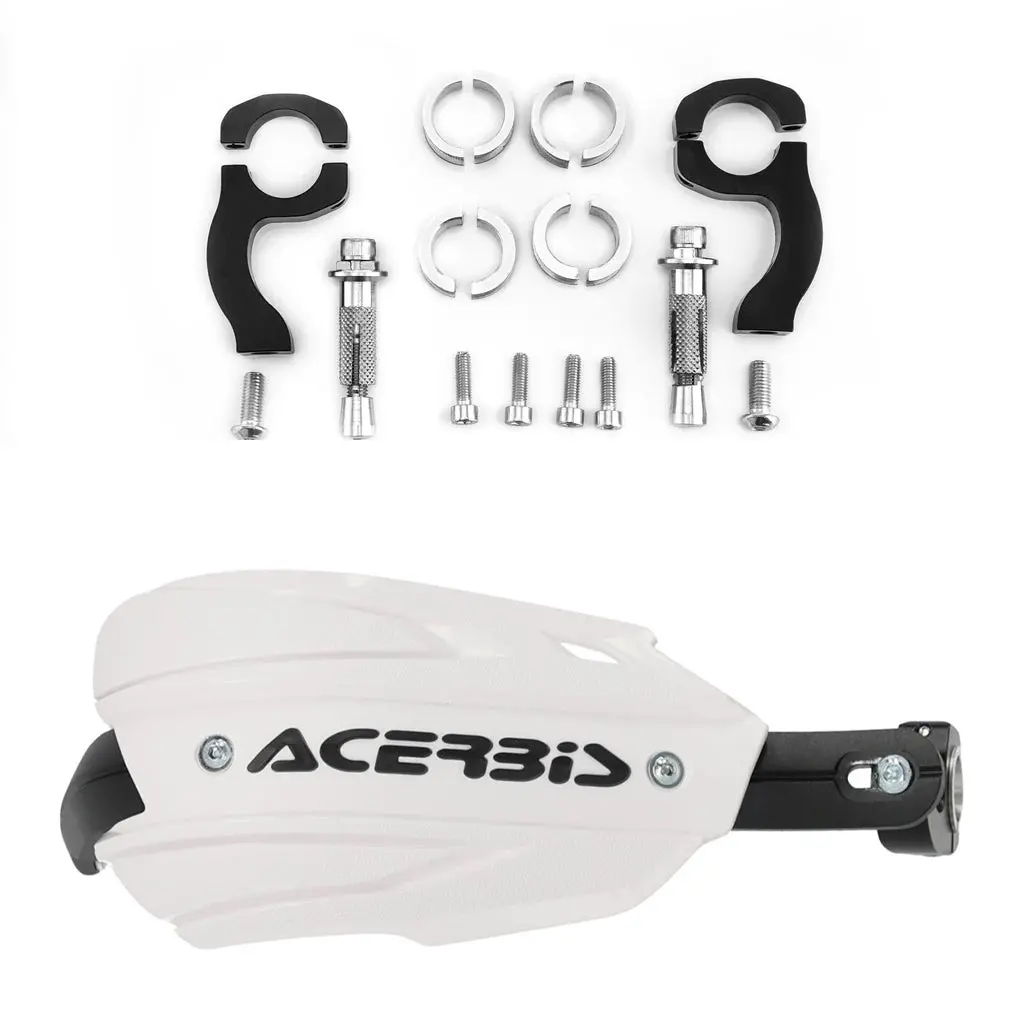 Acerbis Endurance-X Handguards White Black 1