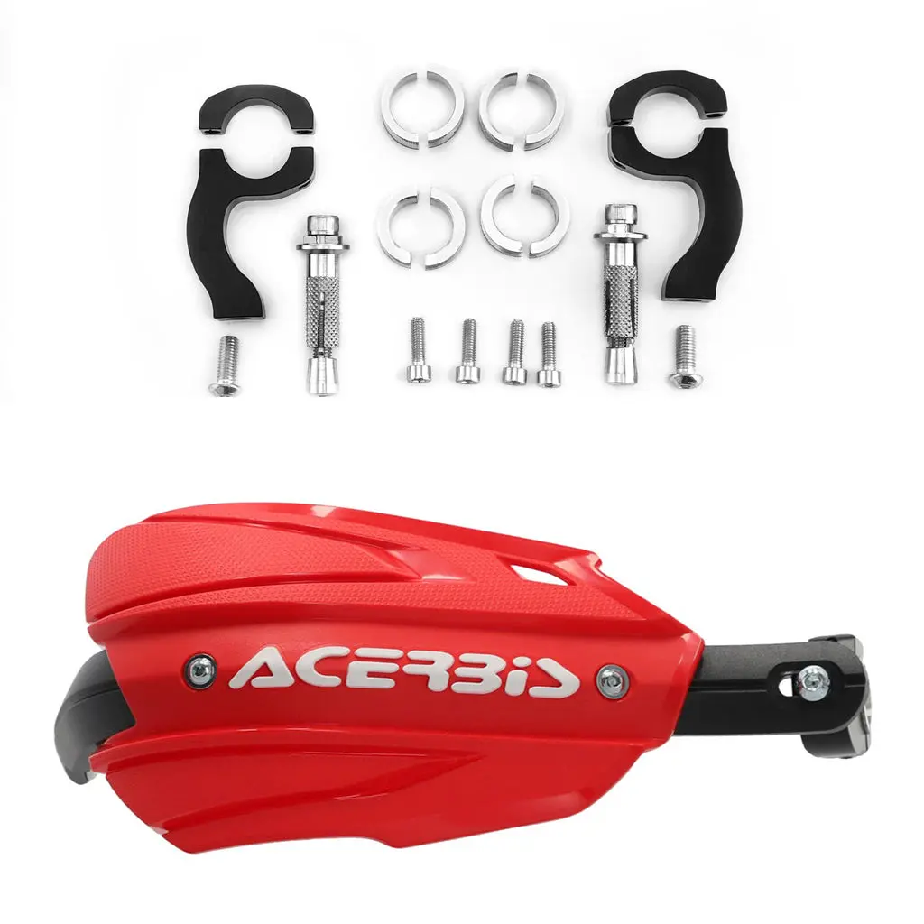 Acerbis Endurance-X Handguards Red White 1