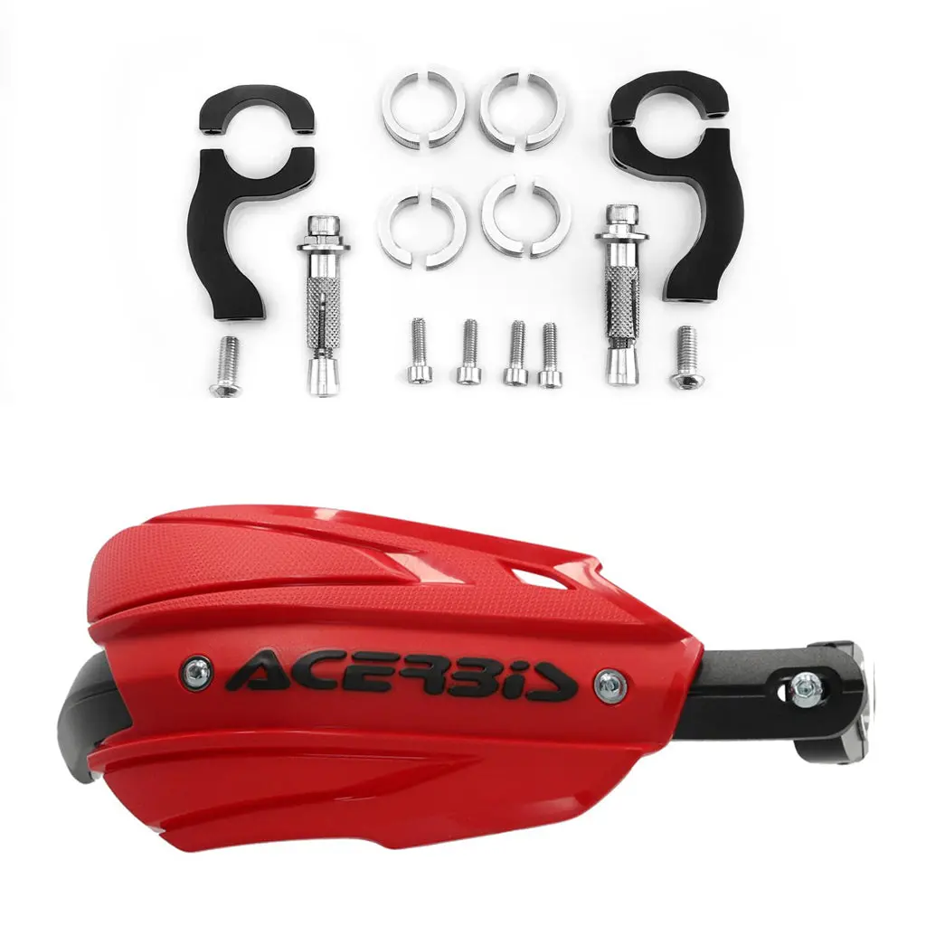Acerbis Endurance-X Handguards Red Black 1
