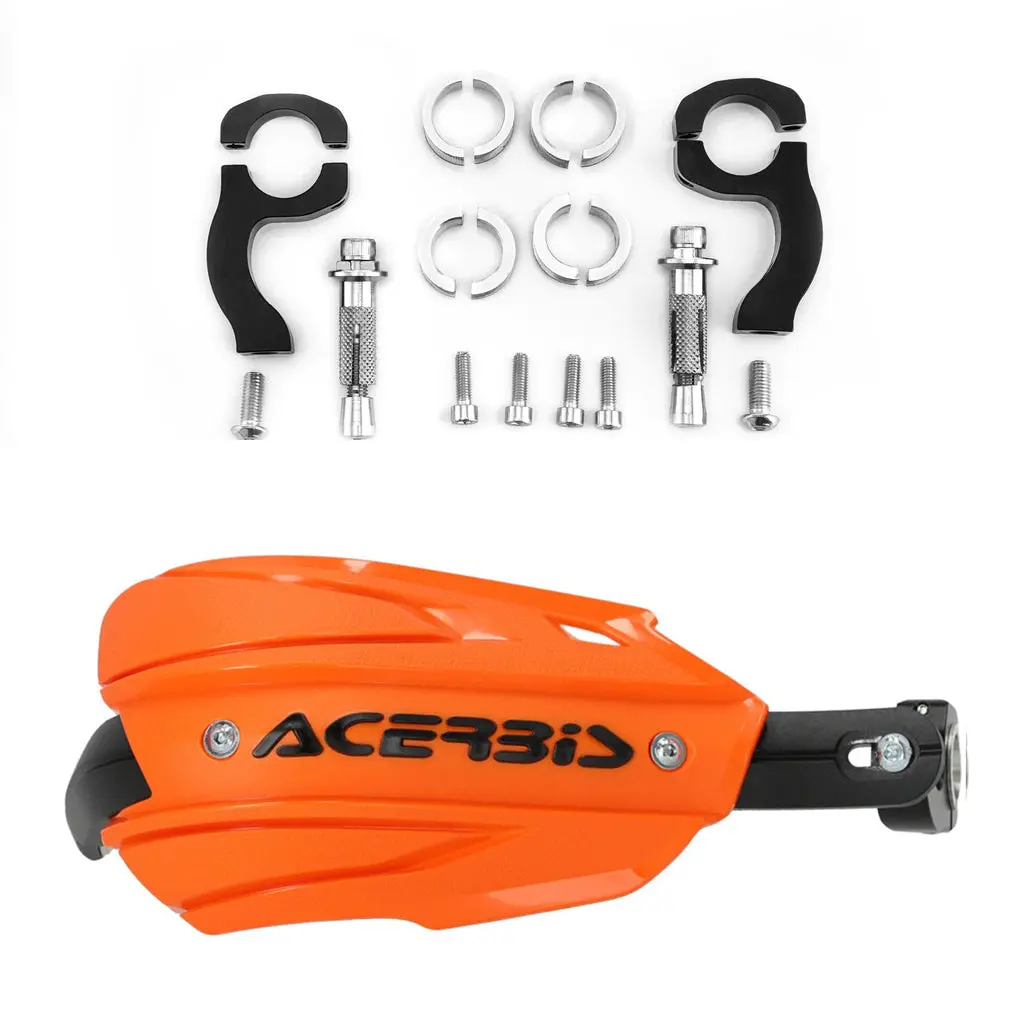 Acerbis Endurance-X Handguards Orange Black 1