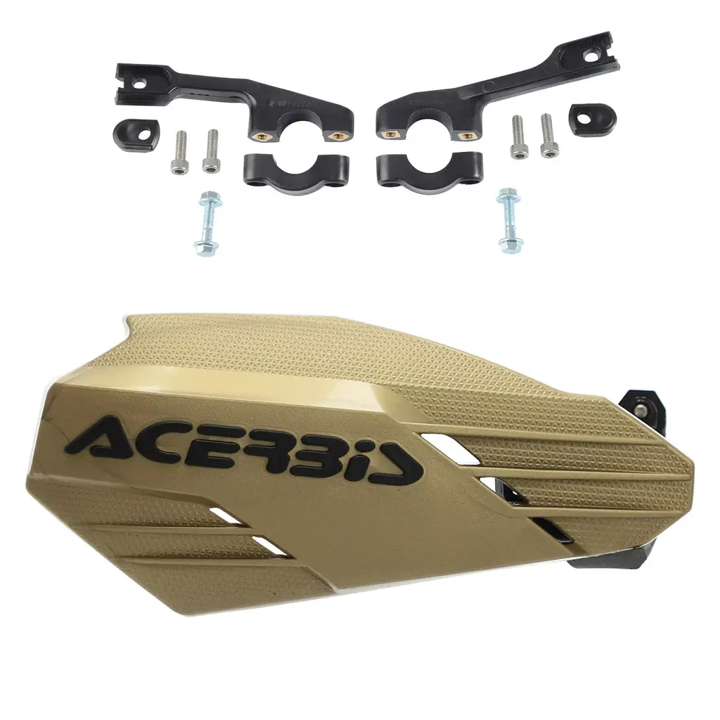 Acerbis Linear Handguards Gold Black 1