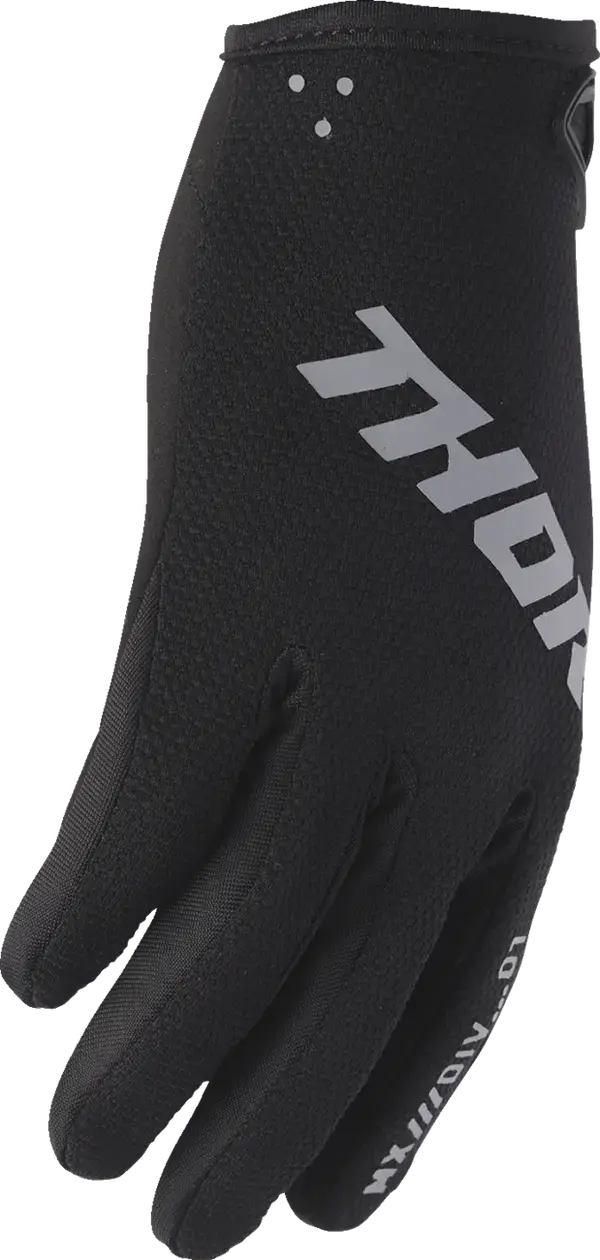 2026 Thor Glove Youth Ridemode Static Black 2