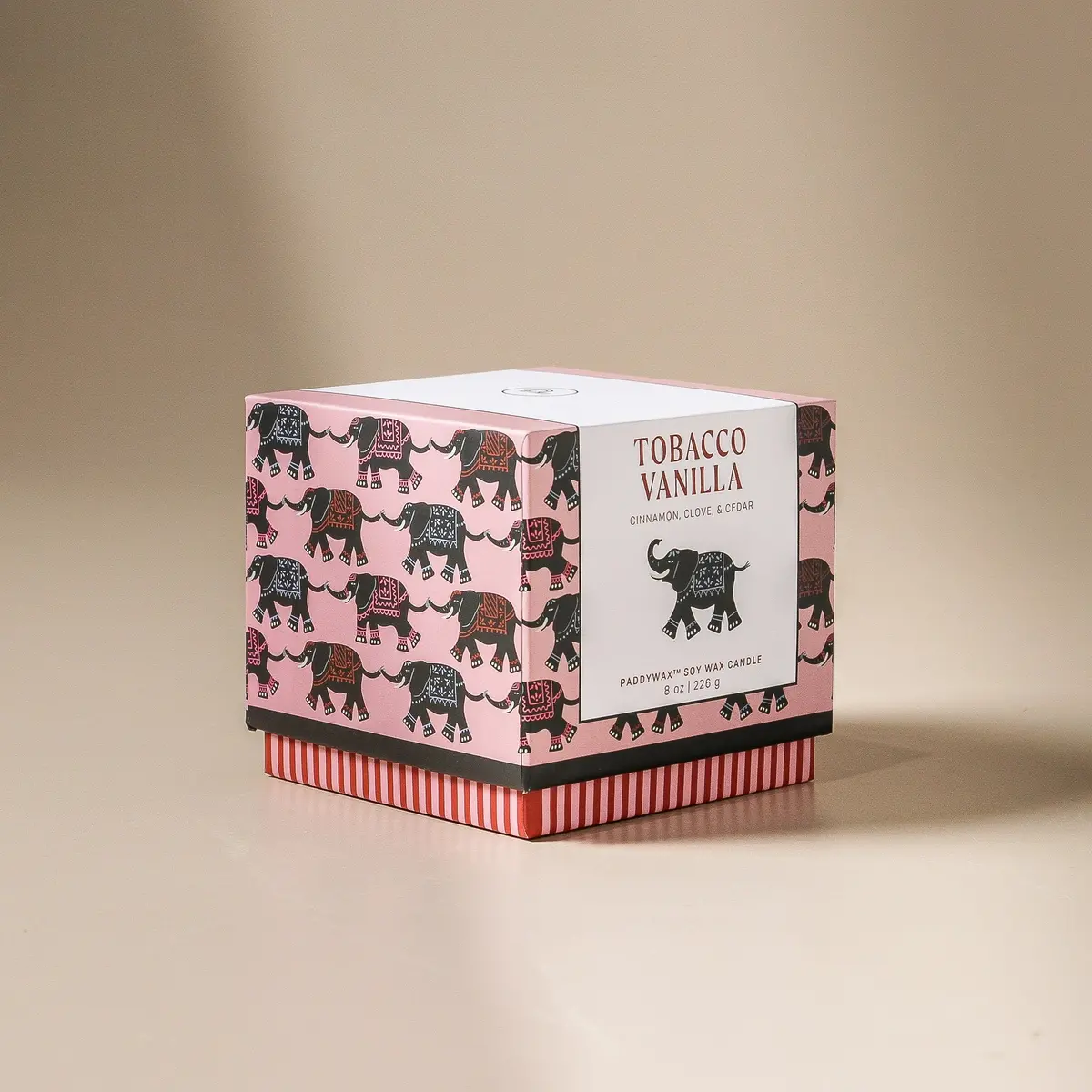 Adopo 226G Elephant Candle - Tobacco & Vanilla 1