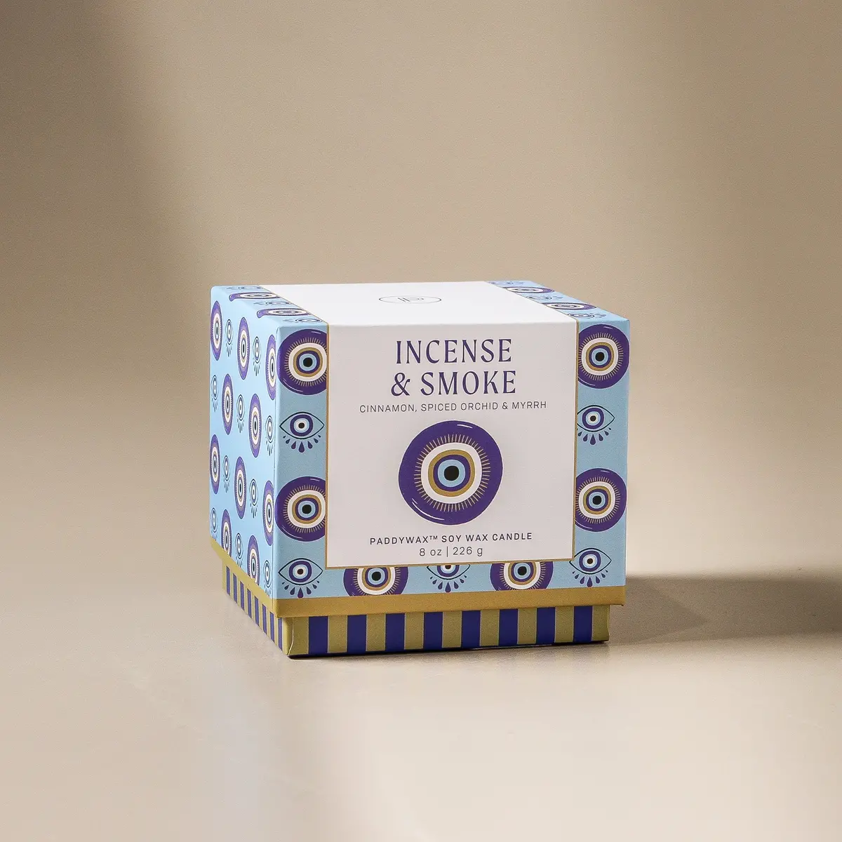 Adopo 226G Eye Ceramic Candle - Incense & Smoke 1