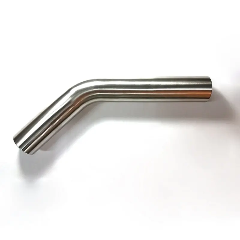 Stainless Bros 2.50In Diameter 1.5D / 3.75In Clr 45 Degree Bend 5In Leg/8In Leg Mandrel Bend 1