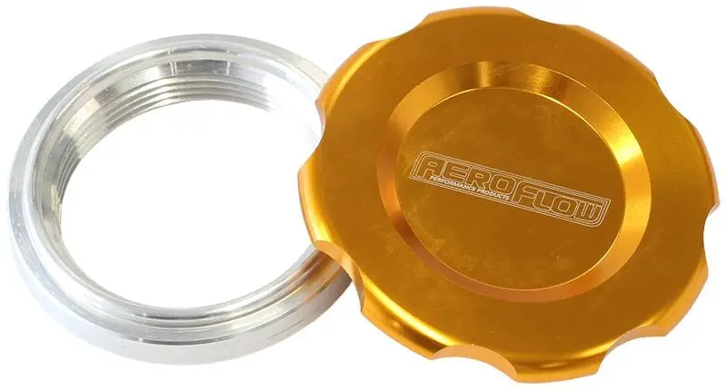 Low-Profile Billet Aluminum Fuel Filler Cap And Bung Kit Af465-32G 1