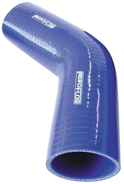 Af9002-425 Gloss Blue 45° Silicone Elbow Hose – 4.25" Id 1
