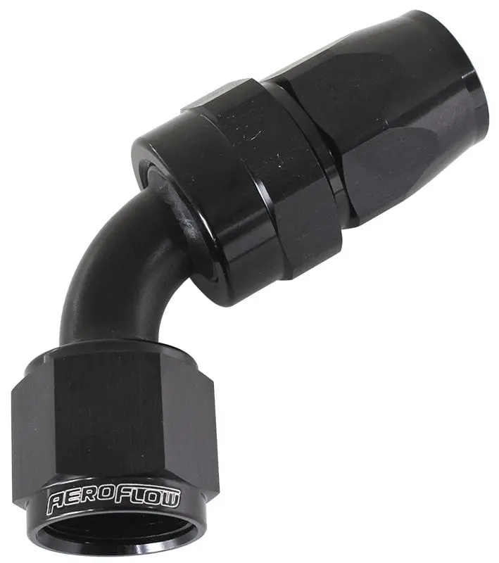 Af208-03Dblk 200 Series Ptfe 60° -3An Black Hose End 1