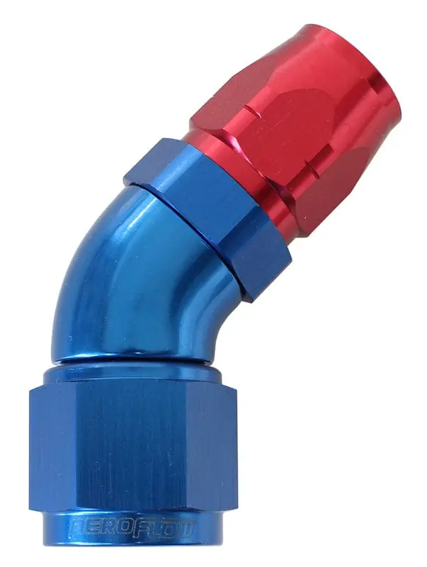 Af550-8-6-45 Stepped Swivel Hose End – -8An To -6 Hose (Cutter Style) 1
