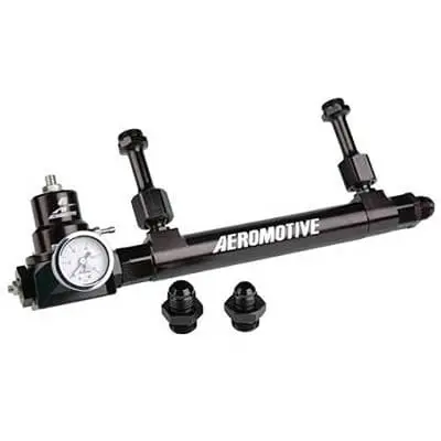 Aeromotive 17249 Dual-Action Adjustable Fuel Distribution Log 1