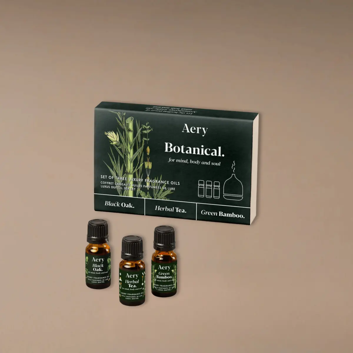 Aery 10Ml Fragrance Oil Set (3) - Botanical Green 1