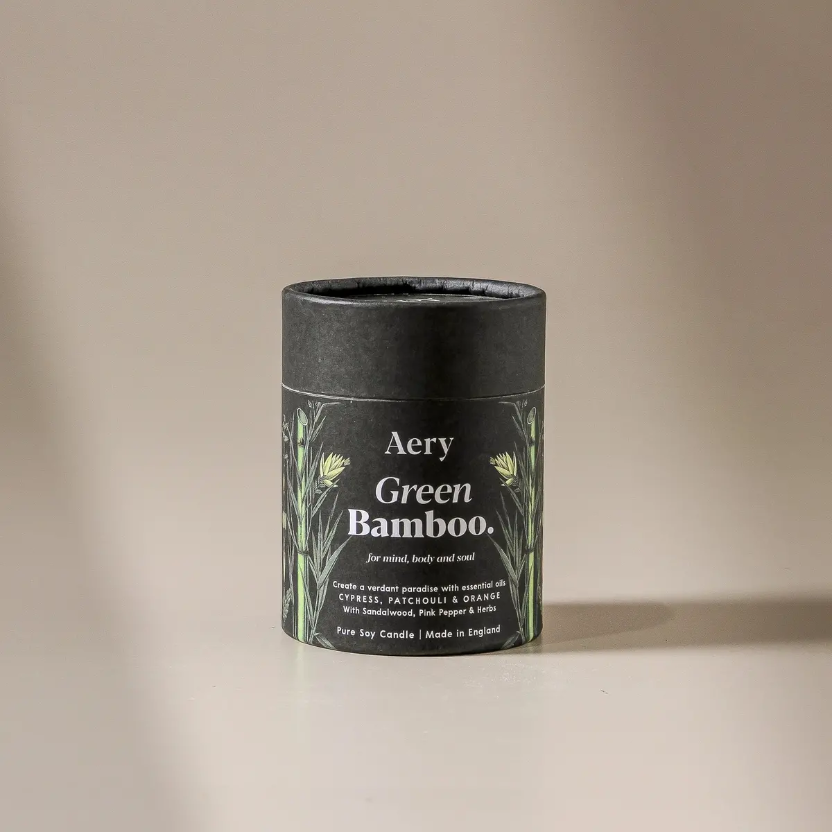Aery Living: Botanical Green 200G Soy Candle Green Bamboo 1