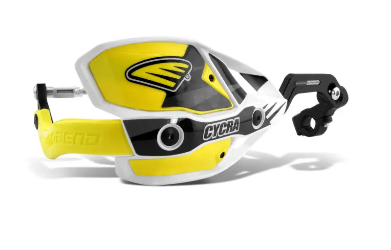 Cycra Crm Ultra 7/8 In. Clamp W/White Shield/Yellow Cover 1