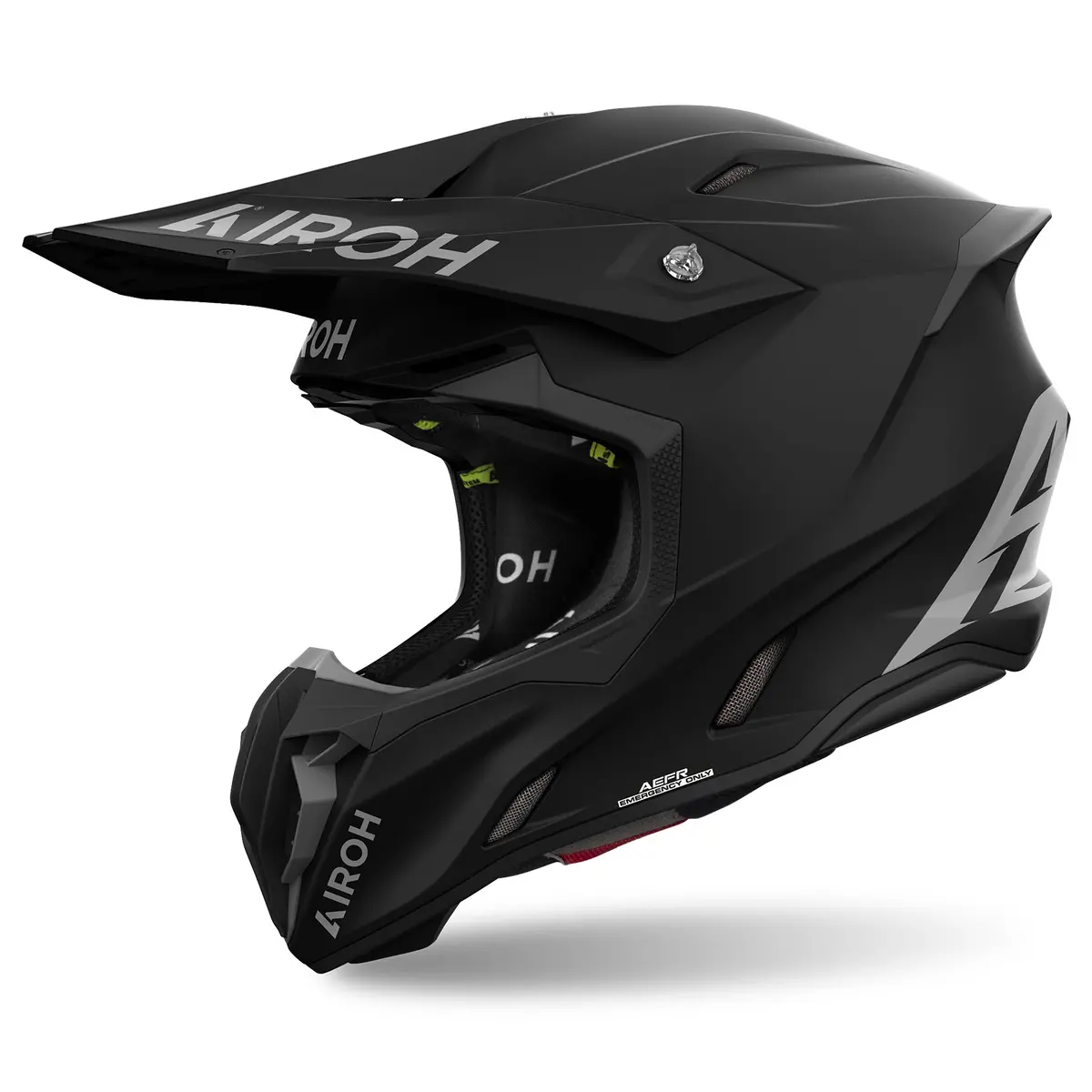 Airoh Twist 3 Matt Black Motocross Helmet 1