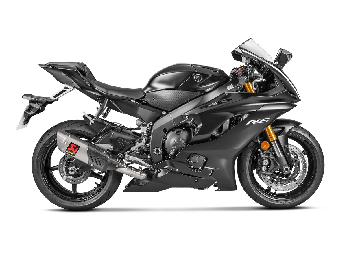 Akrapovic Yamaha R6 Evolution Titanium Exhaust System  2006-2024 S-Y6e9-Apt 1