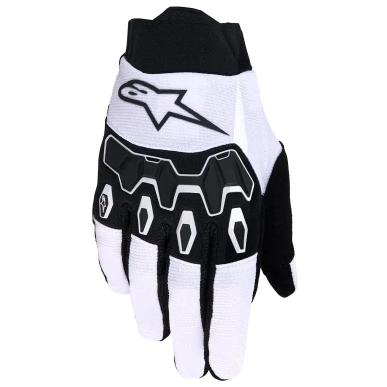 Alpinestars Full Bore V2 Gloves Light Gray Black 1