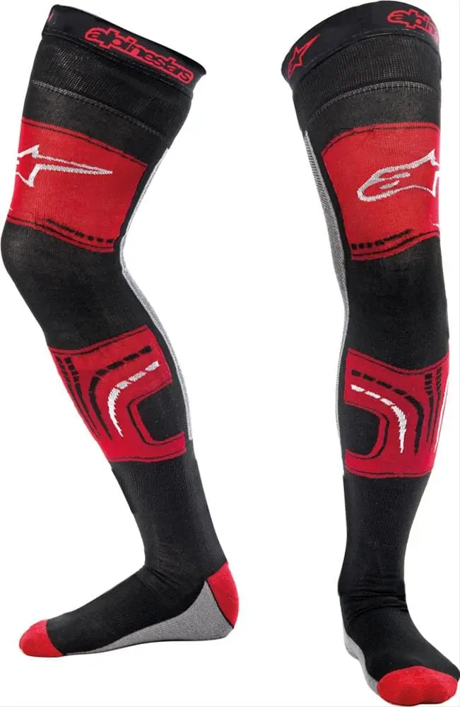 Alpinestars 4705015-13-L/2X Mx Long Tech Riding Socks – Heavy-Duty Motorcross Sock 1