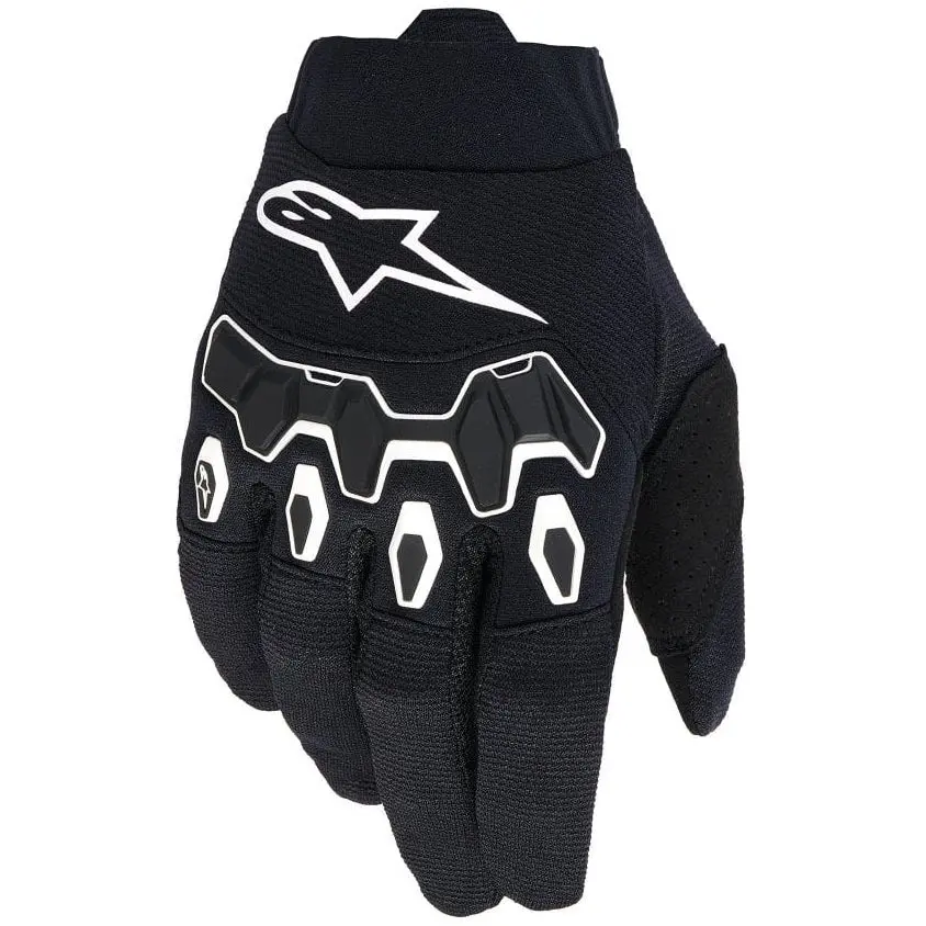 Alpinestars Youth And Kids Full Bore V2 Gloves Black White 1