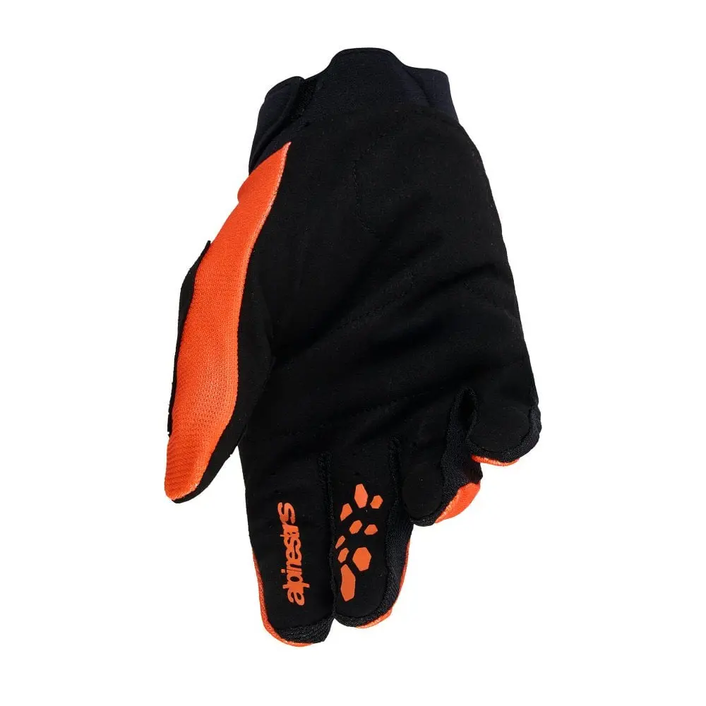 Alpinestars Youth And Kids Full Bore V2 Gloves Orange White Black 2