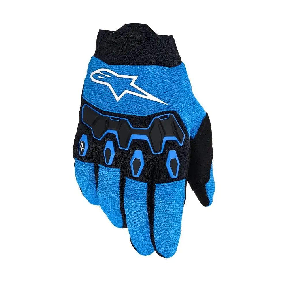 Alpinestars Youth And Kids Full Bore V2 Gloves Ucla Blue Black 1