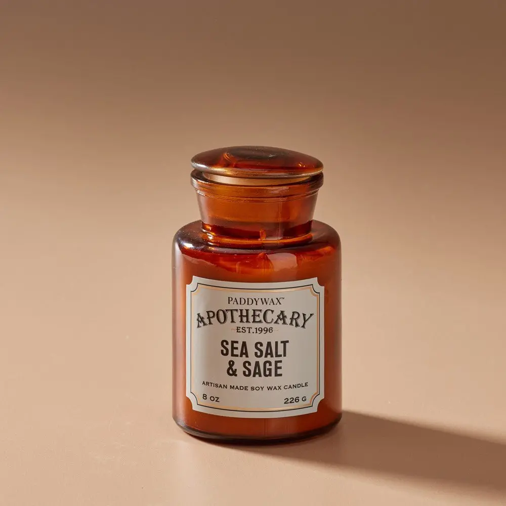 Apothecary Candle - Sea Salt & Sage 8Oz 1
