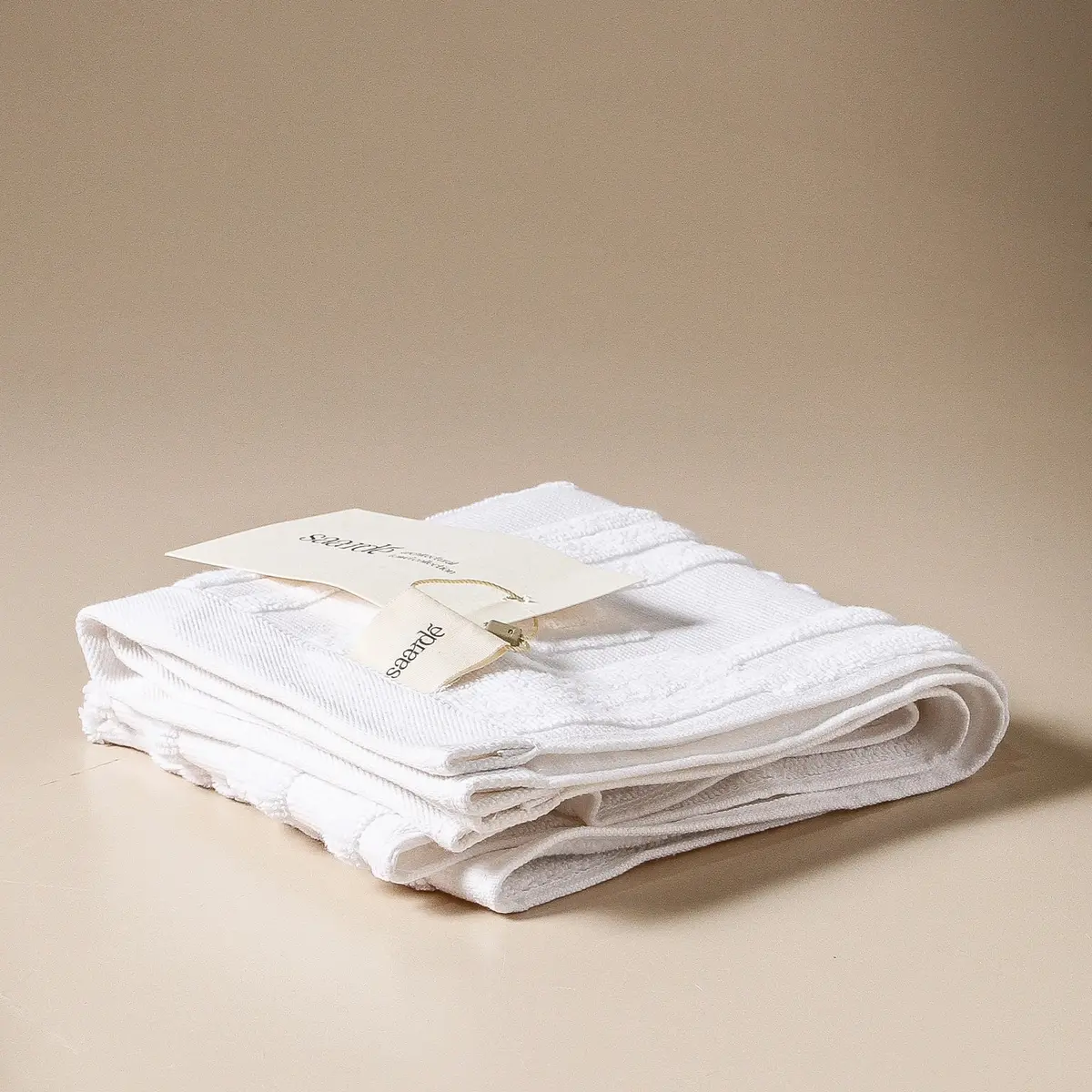 Architectural Hand Towel - White 1