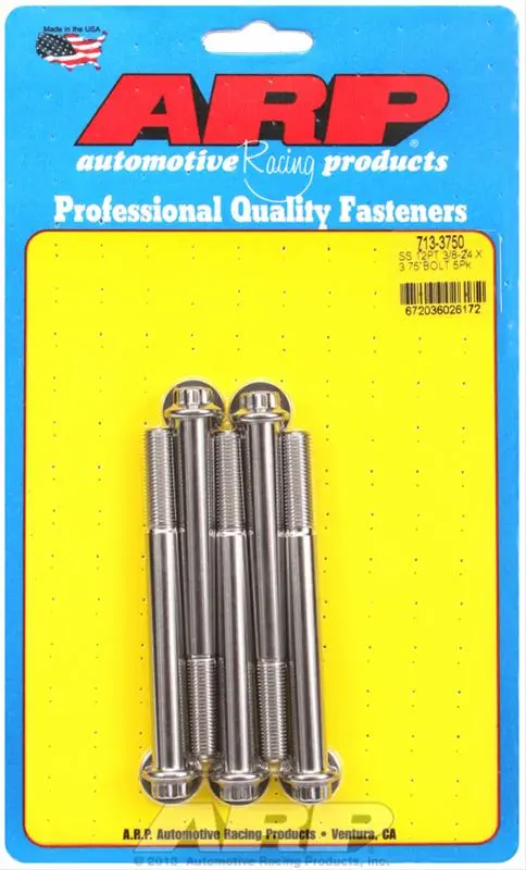 Arp 713-3750 Stainless Steel High-Strength Bolt Set 1